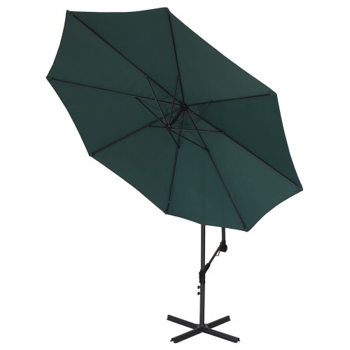 Parasol Ogrodowy Boczny Zielony front.jpg