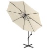 Parasol Ogrodowy Boczny Kremowy  front.jpg