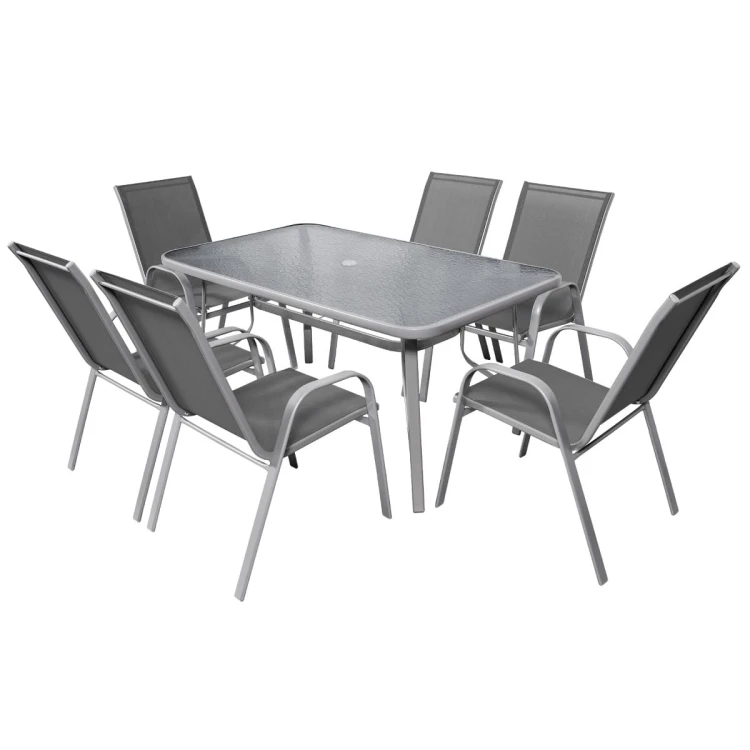 Meble Bistro srebrne - zestaw A BX 003.jpg