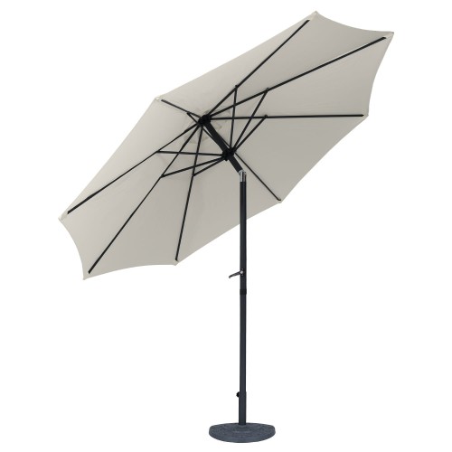 Parasol Ogrodowy Prosty Kremowy skos.jpg