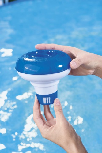 Dyspenzer Dozownik Bestway Chemia Basenowa Basen Ogrodowy szczegół.jpg