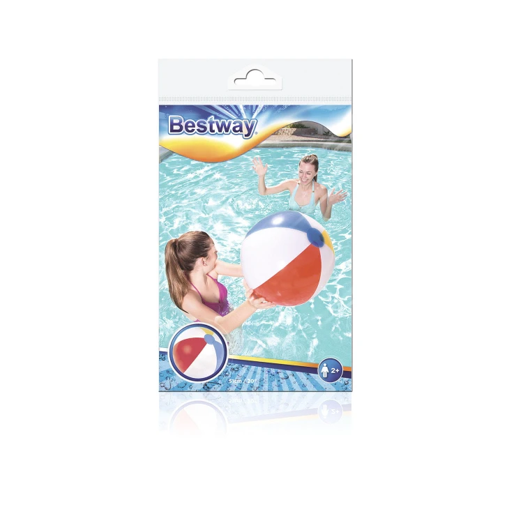 Piłka plażowa Bestway średnica 51cm( symbol 31021) opakowanie.jpg